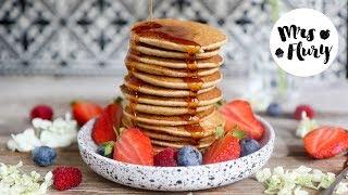 Gesunde Pancakes mit nur 3 Zutaten - vegan