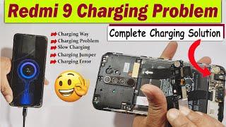 Redmi 9 Charging Problem || Redmi 9 Charging Jumper || Redmi Phone Charging Ways #rdmi9