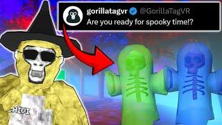 Gorilla Tag TEASED the new Halloween 2024 update!