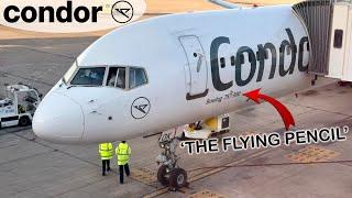 Flying on CONDOR'S BOEING 757-300 Economy - Onboard 'The FLYING PENCIL'