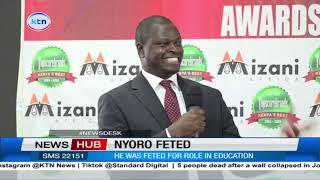 Kiharu MP Ndindi Nyoro honoured with Mizani Africa Award