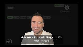 6 Reasons I Use MindPage, in 60s