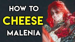 How to Cheese Malenia without Fighting  | Elden Ring 1.10.1