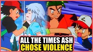 All the Times Ash Ketchum Physically Attacked People