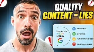 PROOF That "Quality Content" Is NOT A Ranking Factor