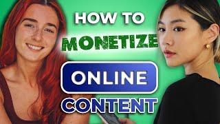 How to Monetize Online Content Like a Boss with Sandy Lin