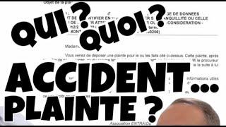 Quel intérêt de déposer plainte après un accident de la route ?