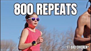 800 REPEATS AT ALTITIUDE *plus fast 200's*