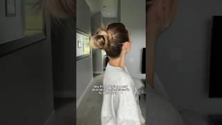 Might be a new fav #hairstyle #hairtutorial #hair #hairtok #hairinspo #hairideas #slickback #bun