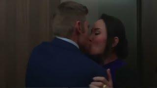 Sex/Life: Season 2 / elevator Kiss Scene - Cooper and Francesca | 2x01