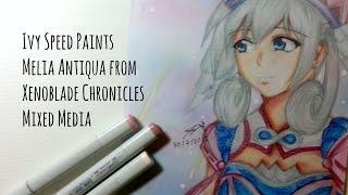 Ivy Speed Paints - (Mixed Media) Melia Antiqua from Xenoblade Chronicles