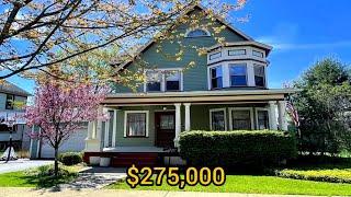 Pennsylvania Cheap 3-Story House For Sale | 4bd+3ba | Basement | Garage | Pool House