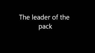 Twisted Sister - Leader of the pack (Lyrics)