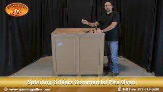 Unpacking and Assembling the Pita Oven from Spinning Grillers