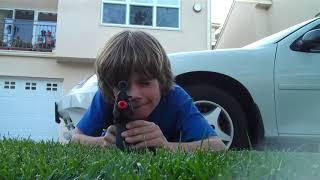 Kid Breaks Friends Camera With Airsoft Gun (Original)