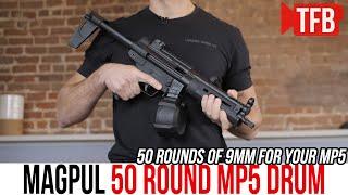 Magpul's NEW H&K MP5 50 Round Drum Magazine #GunFest2021