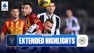 Lecce vs. Udinese: Extended Highlights | Serie A | CBS Sports Golazo