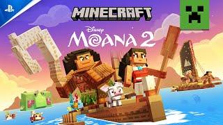 Minecraft - Moana 2 DLC Trailer | PS5 & PS4 Games