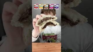 EATING VARIOUS FLAVOR OF UNCRUSTABLES #shorts #mukbang