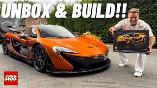 EXCLUSIVE | BUILDING THE NEW LEGO TECHNIC McLaren P1 #BuildTheLegend