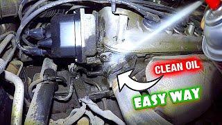 Quick OIL clean off ENGINE BLOCK