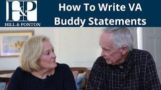 How To Write VA Buddy Statements that Will Help Your Disability Claim!