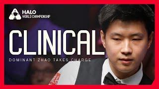 AMAZING ZHAO! Stunning First Session From Zhao Xintong vs. Mark Williams | Halo World Championship