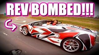 LAMBO Owner Gets REV BOMBED Like A BOSS!!!