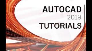 AutoCAD 2019 - Tutorial for Beginners [+Overview]