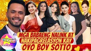 Mga Babaeng Nalink at Nakipagrelasyon kay Oyo Boy Sotto