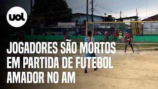 Vídeo mostra quando grupo invade jogo de futebol e mata três em Manaus; imagens são fortes