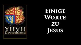 Einige Worte zu Jesus