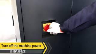 Installation and testing of cnc lathe machine cnc turning machine center