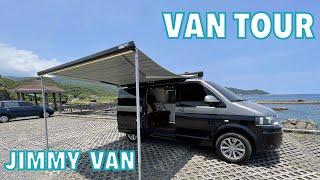 福斯 VWT5 短軸露營車 移動式賞景套房 | Jimmy Van