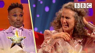 Andie MacDowell is mortified about this old email address! | The Graham Norton Show - BBC