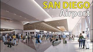 walking tour San Diego International Airport - San Diego, California, United States