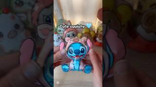 Cute stitch squishy 🩵 #squishy #stitch #cute #cutecraft #papercraft #diy