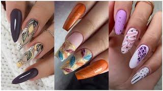 Simple Nail Art Designs | The Best Collection Of Autumn Nail Art | Nails Art Ideas | Cute Nails 