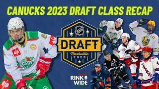 Vancouver Canucks 2023 Draft Recap