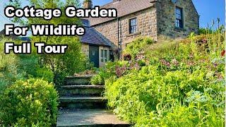 Beautiful English COTTAGE GARDEN TOUR - Derbyshire