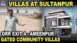 Villa Sale in Sultanpur | Gated Community Villas Beeramguda,Ameenpur ORR Exit 4 #villas #sultanpur