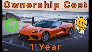 SHOCKING - 1 Year Ownership Cost - Corvette C8