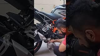 Sunday cleaning of Ktm Duke 250 | Panipat ka Motovlogger - Hardsanj Duke Cleaning - My Fav Hobby 