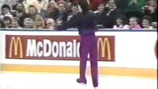 Kurt Browning (CAN) - 1990 World Figure Skating Championships, Men's Free Skate