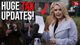 URGENT TAX UPDATE: Karoline Leavitt’s SHOCKING White House Briefing!