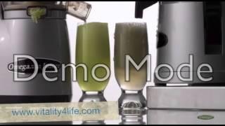 Commercial cold pressed juicer