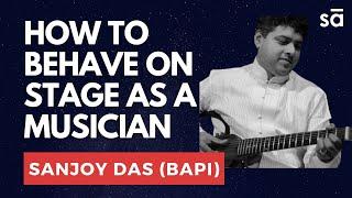 How to behave on stage and studio as a musician | Sanjoy Das | S10 E03 | converSAtions | SudeepAudio