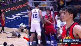 Terrence Romeo wants to fight entire Converge after landing elbow on Cabagnot & Stockton