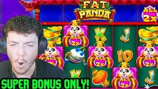 I went ALL IN ONLY on the SUPER BONUS for FAT PANDA! *HUGE RISK*