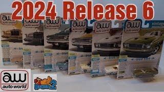 A Close-up Look at the 1/64 Round 2 Auto World 2024 release 6 case